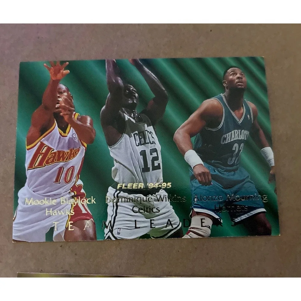 94-95 Fleer Team Leaders Series  Complete Set Of 9 / ONeal, Pippen, Miller‎